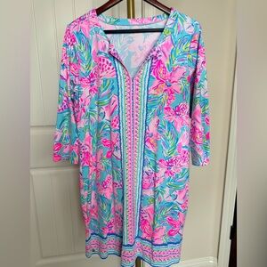 Lilly Pulitzer Nadine Chilly Lilly Dress